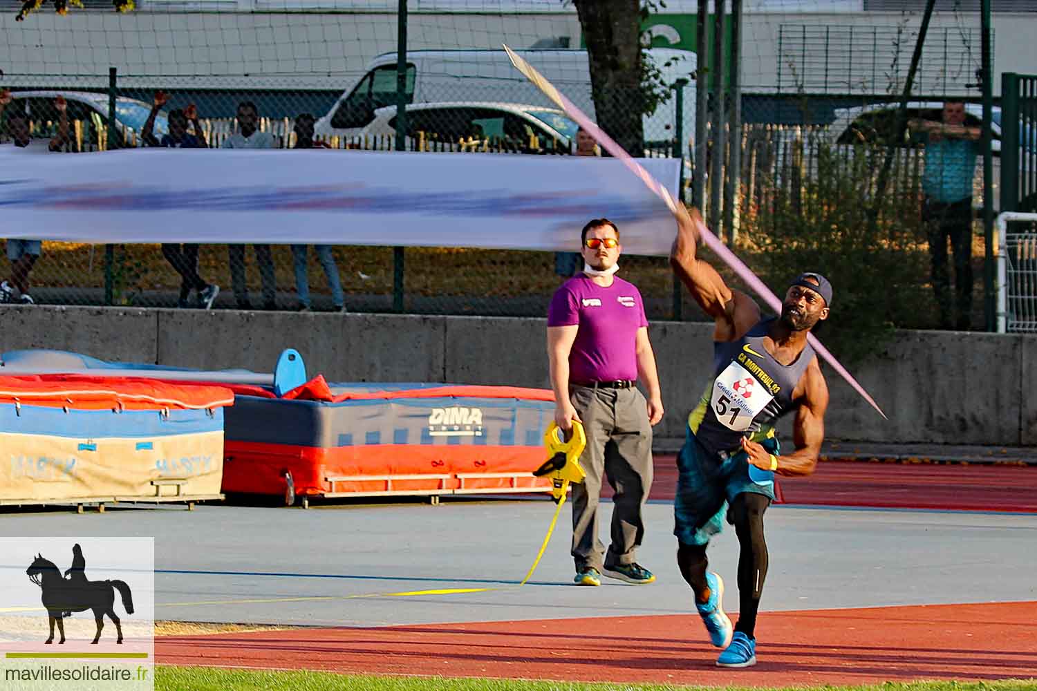 Athlétisme Jimmy Vicaut et Christophe Lemaitre meeting la Roche sur Yon mavillesolidaire.fr 25