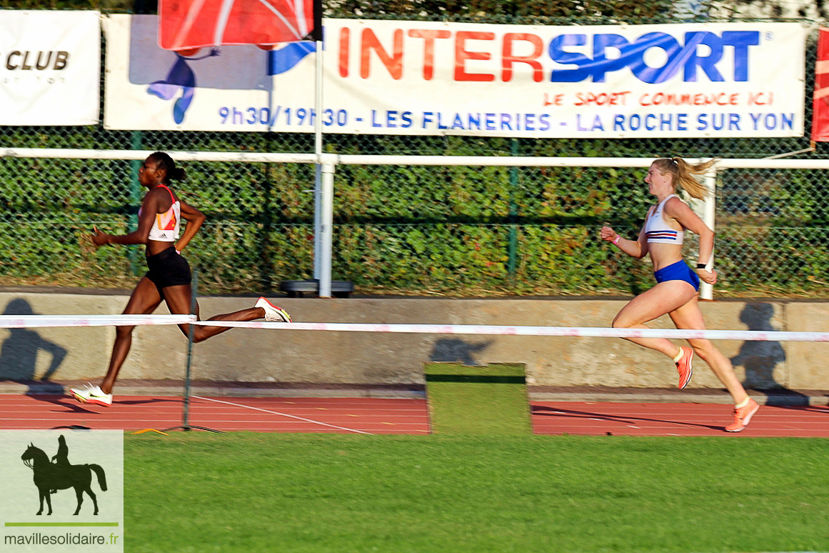 Athlétisme Jimmy Vicaut et Christophe Lemaitre meeting la Roche sur Yon mavillesolidaire.fr 26