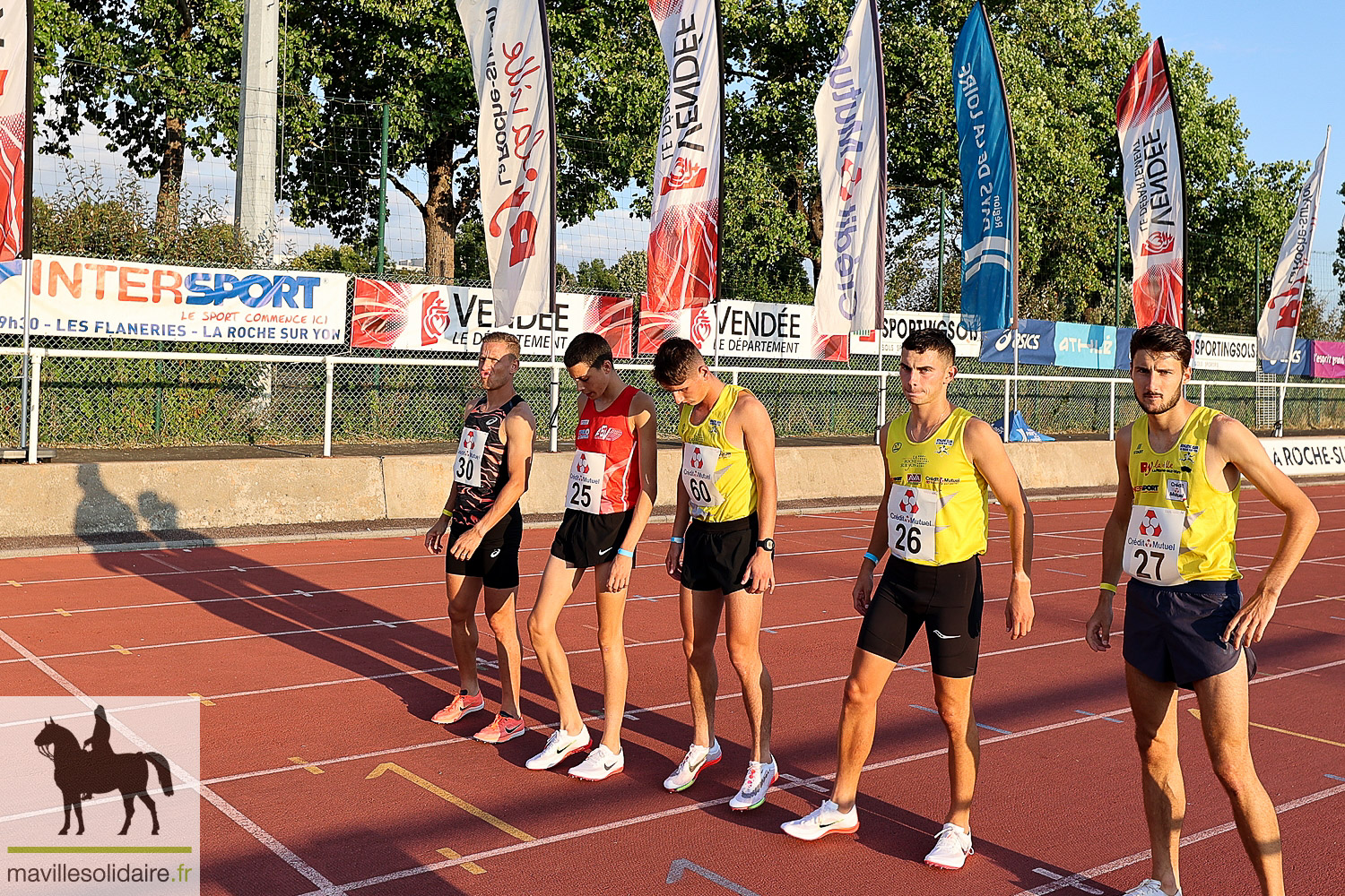 Athlétisme Jimmy Vicaut et Christophe Lemaitre meeting la Roche sur Yon mavillesolidaire.fr 7