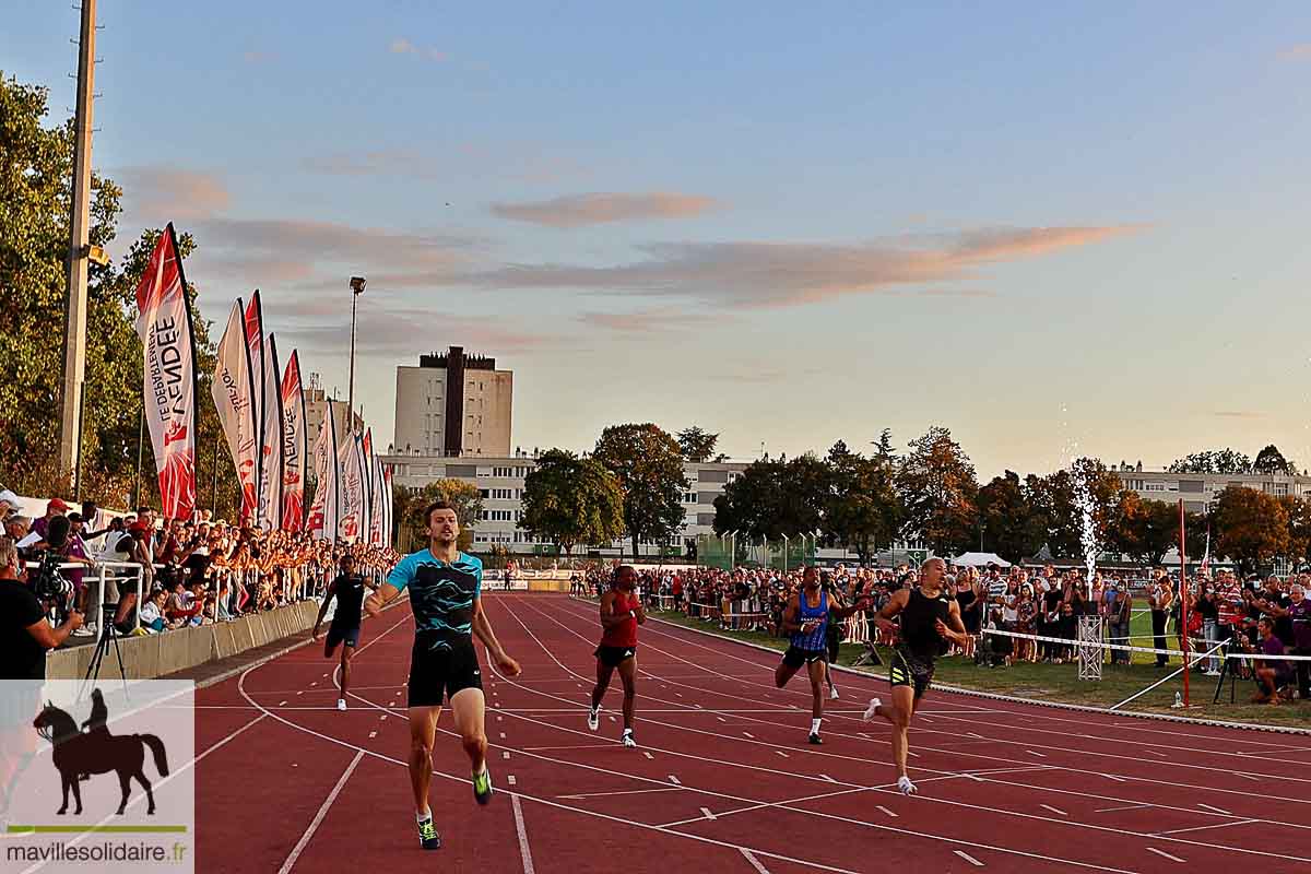 Athlétisme Jimmy Vicaut et Christophe Lemaitre meeting la Roche sur Yon mavillesolidaire.fr 9