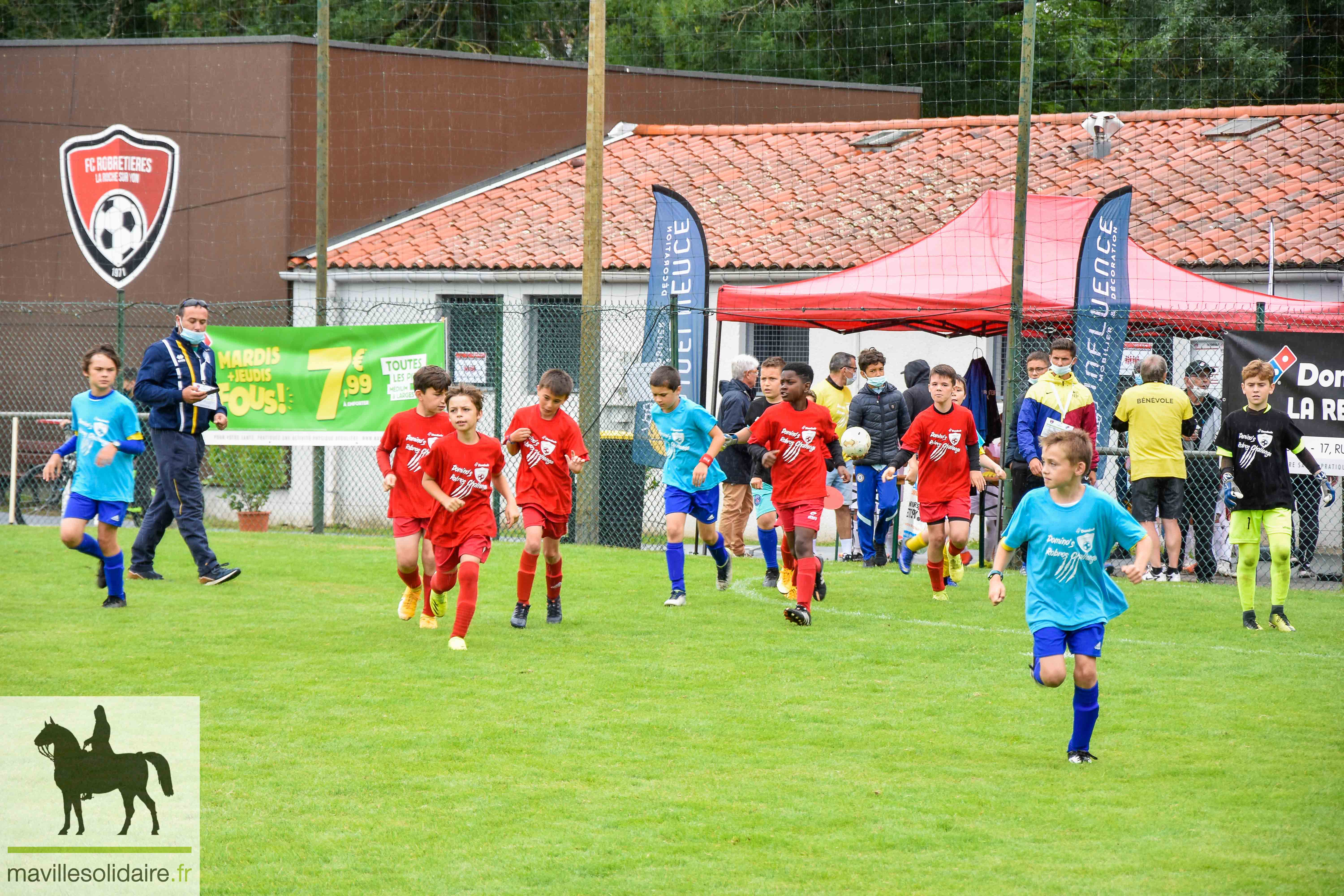 tournoi foot fc robretieres LA ROCHE SUR YON Vendée ma ville solidaire 1 3