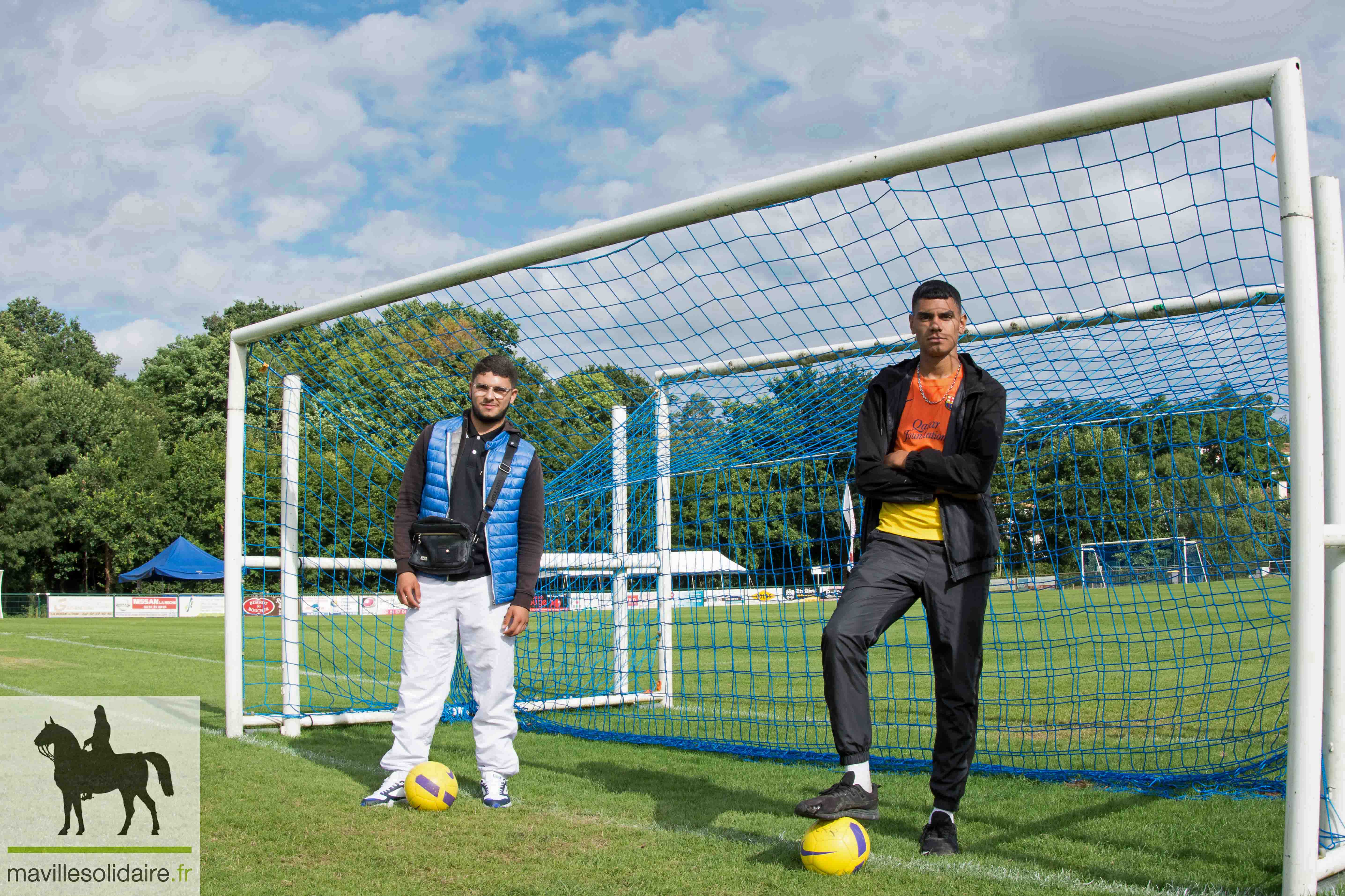 Enzo et Wael TOURNOI DE FOOT LA ROCHE SUR YON Vendée ma ville solidaire 2