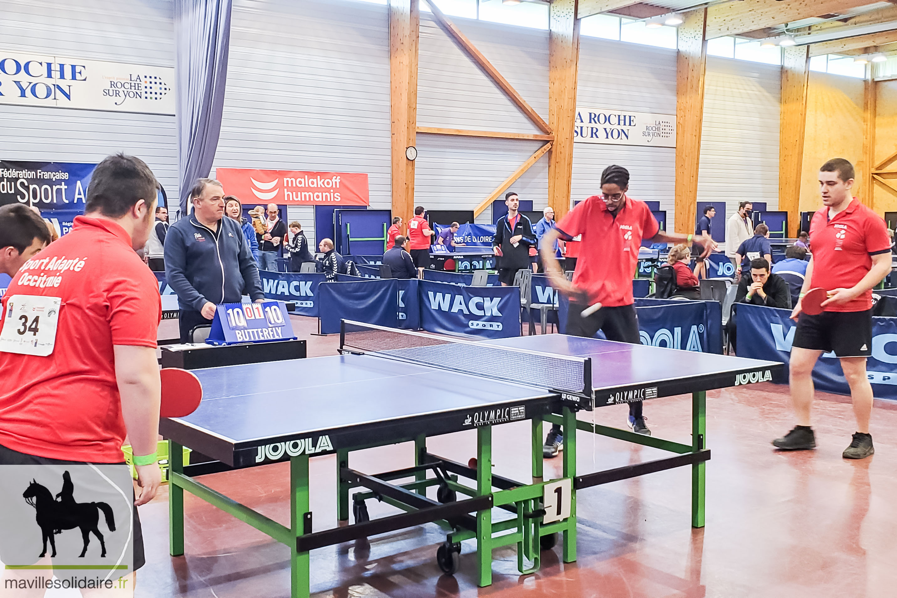 TENNIS DE TABLE ADAPTE LA ROCHE SUR YON mavillesolidaire1 6