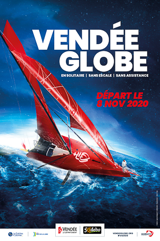 Affiche vendée globe 2020 VG2020 1 sur 1