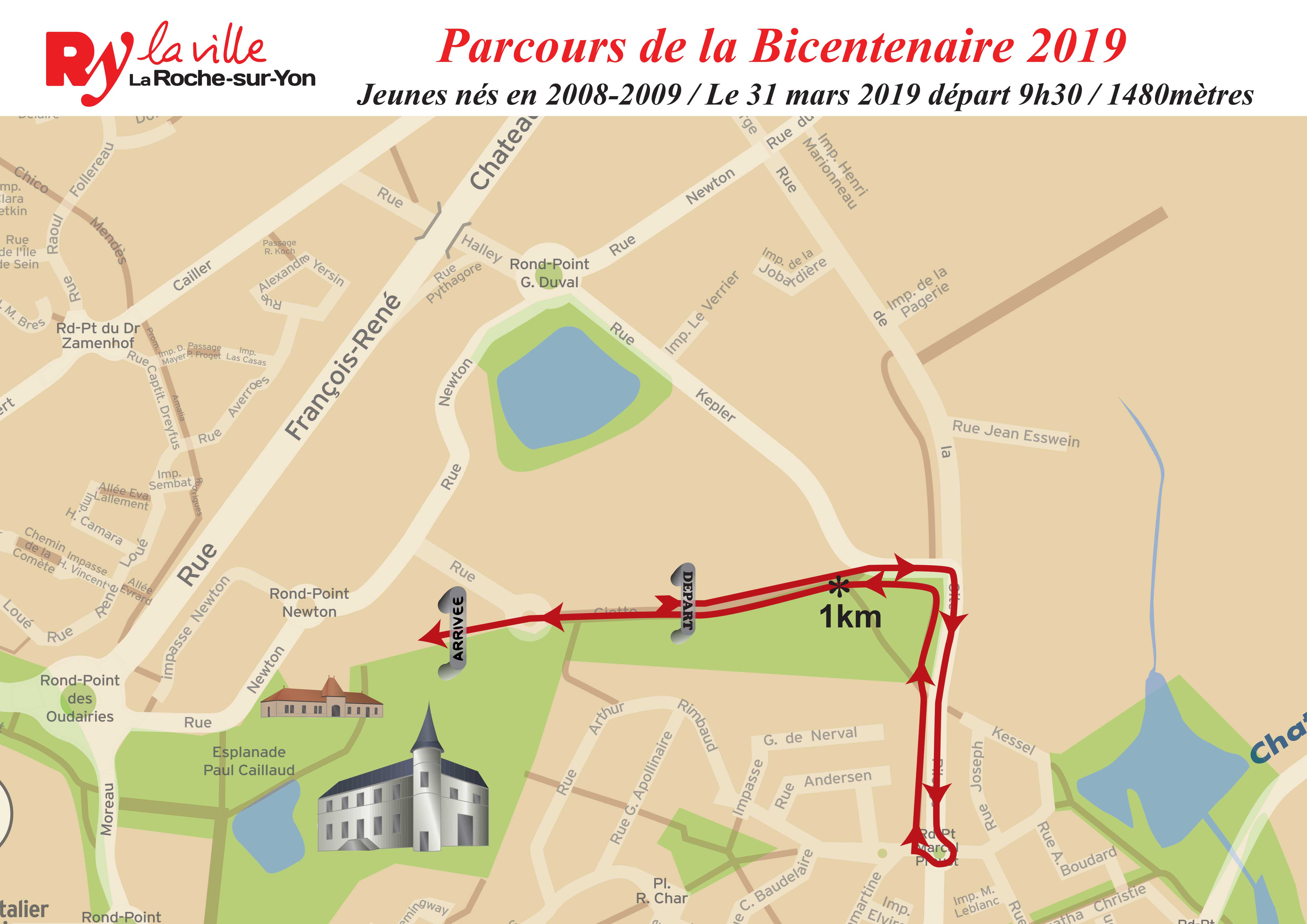 Manifestation Bicentenaire2019 LeParcours Course2