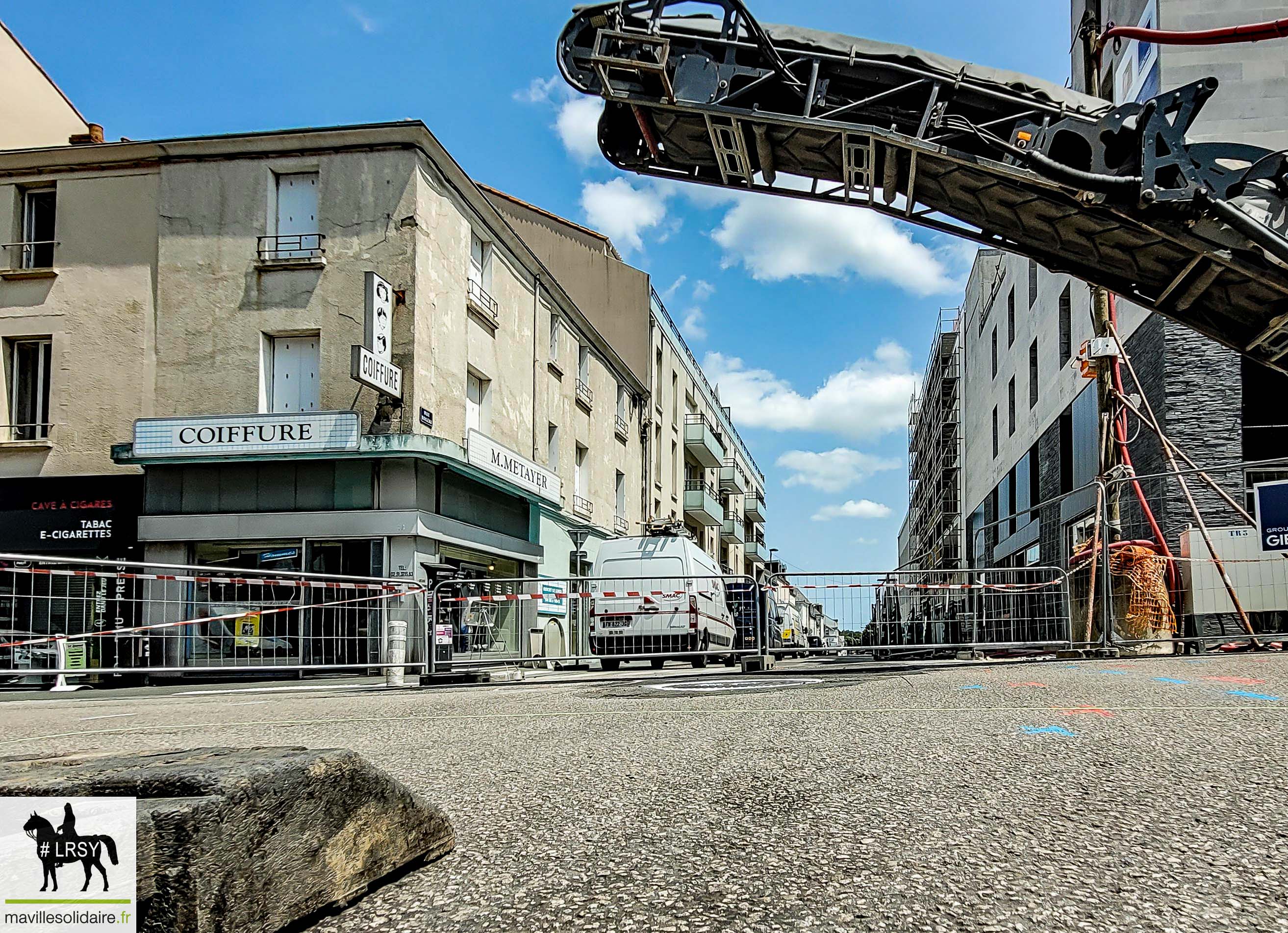 Travaux rue Foch carré Napoléon la roche sur Yon 1 2