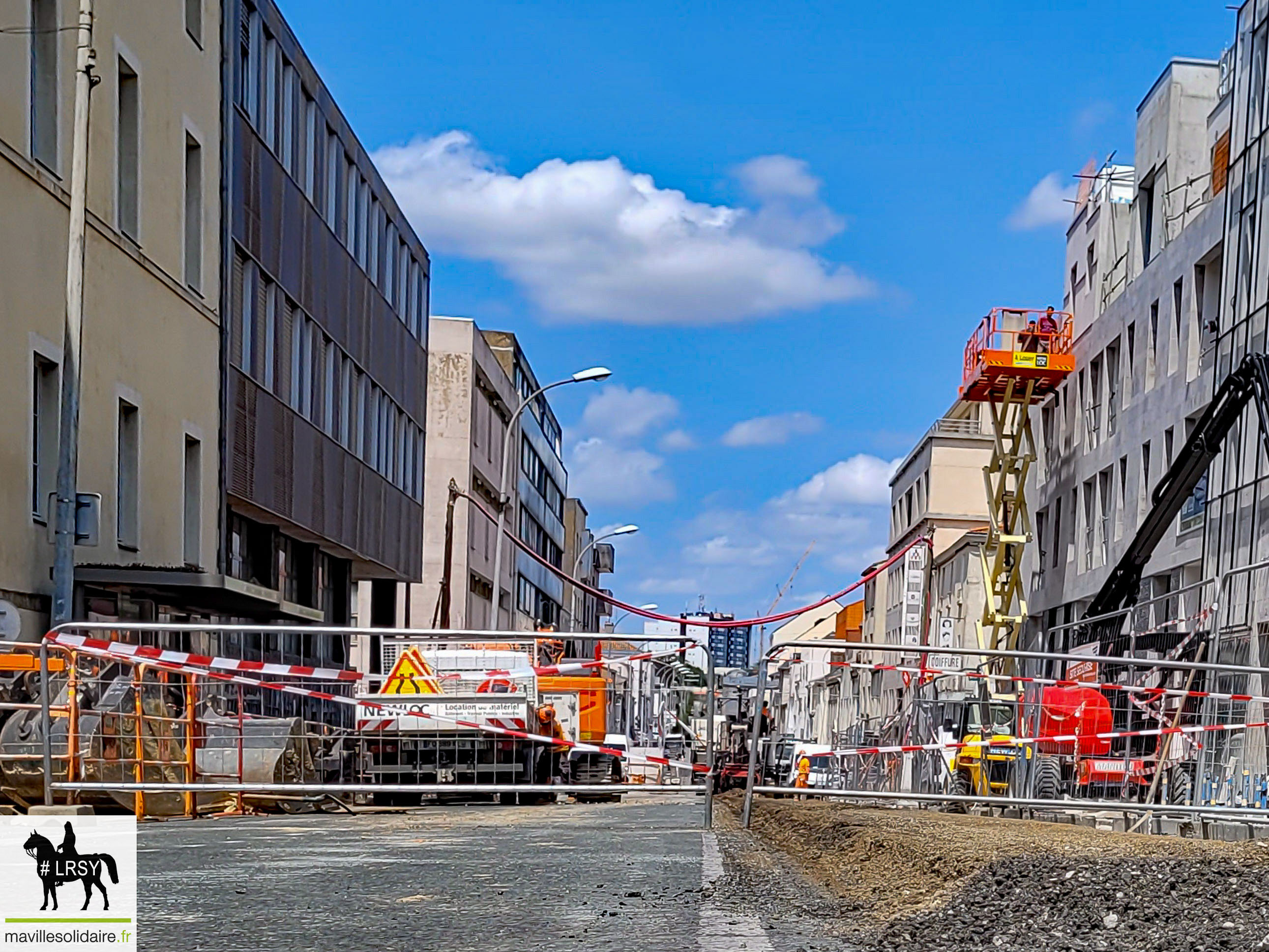 Travaux rue Foch carré Napoléon la roche sur Yon 1 4