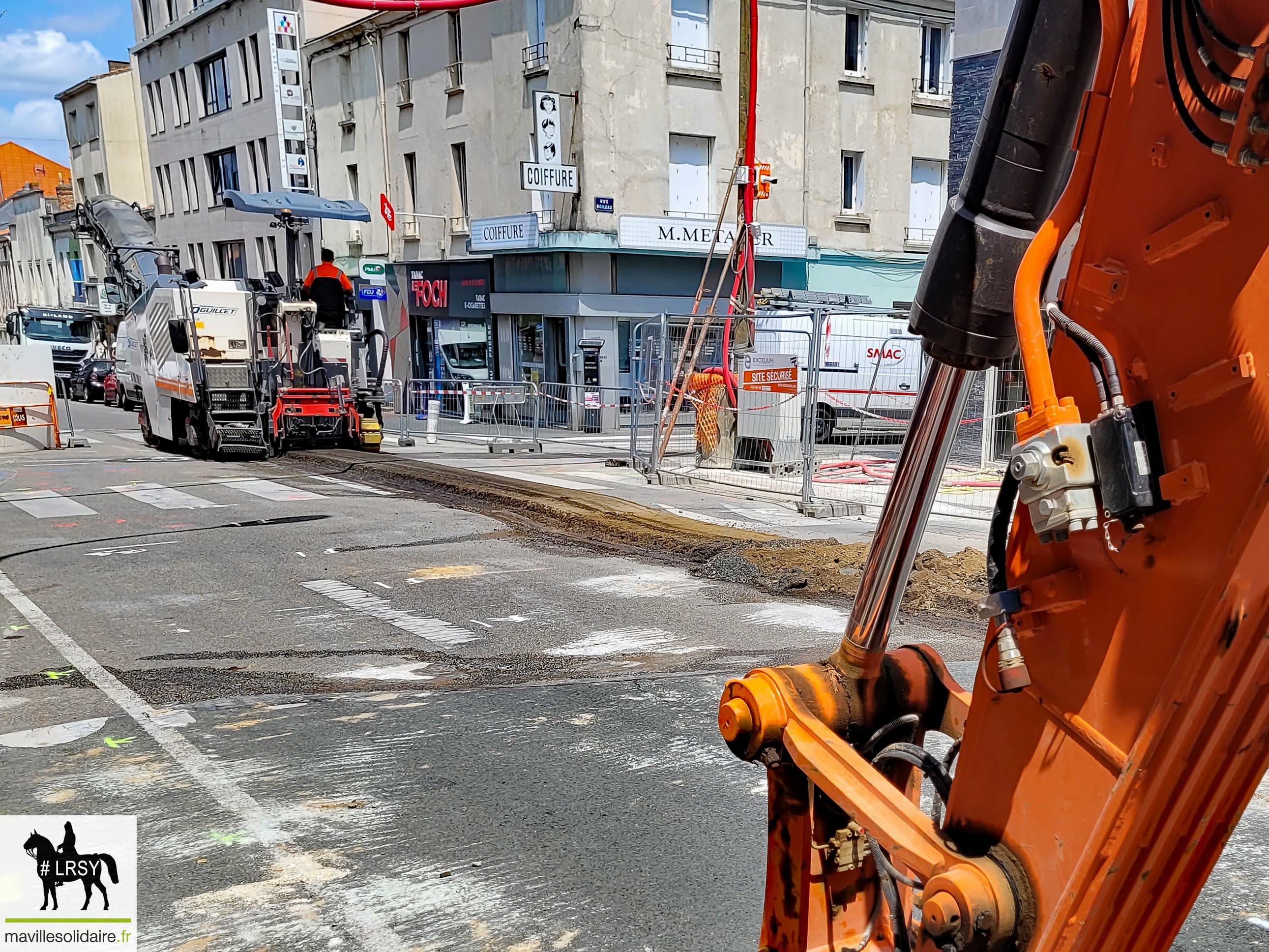 Travaux rue Foch carré Napoléon la roche sur Yon 1 5