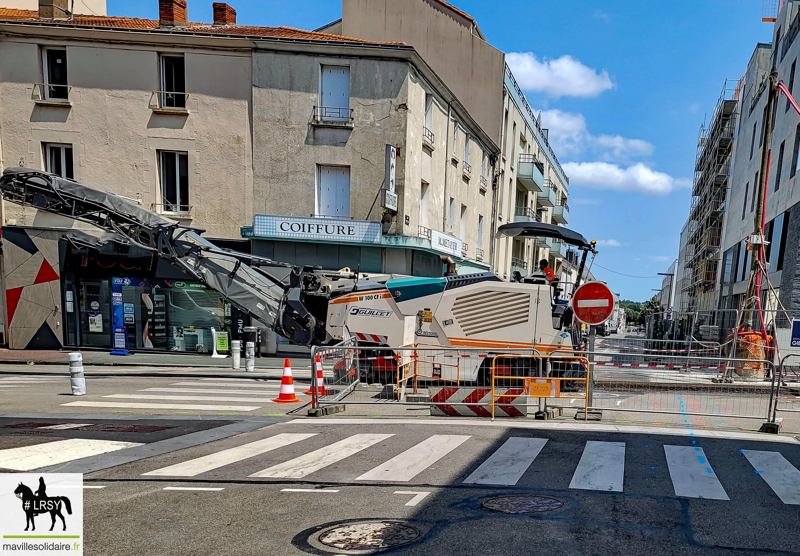 Travaux rue Foch carré Napoléon la roche sur Yon 1 6